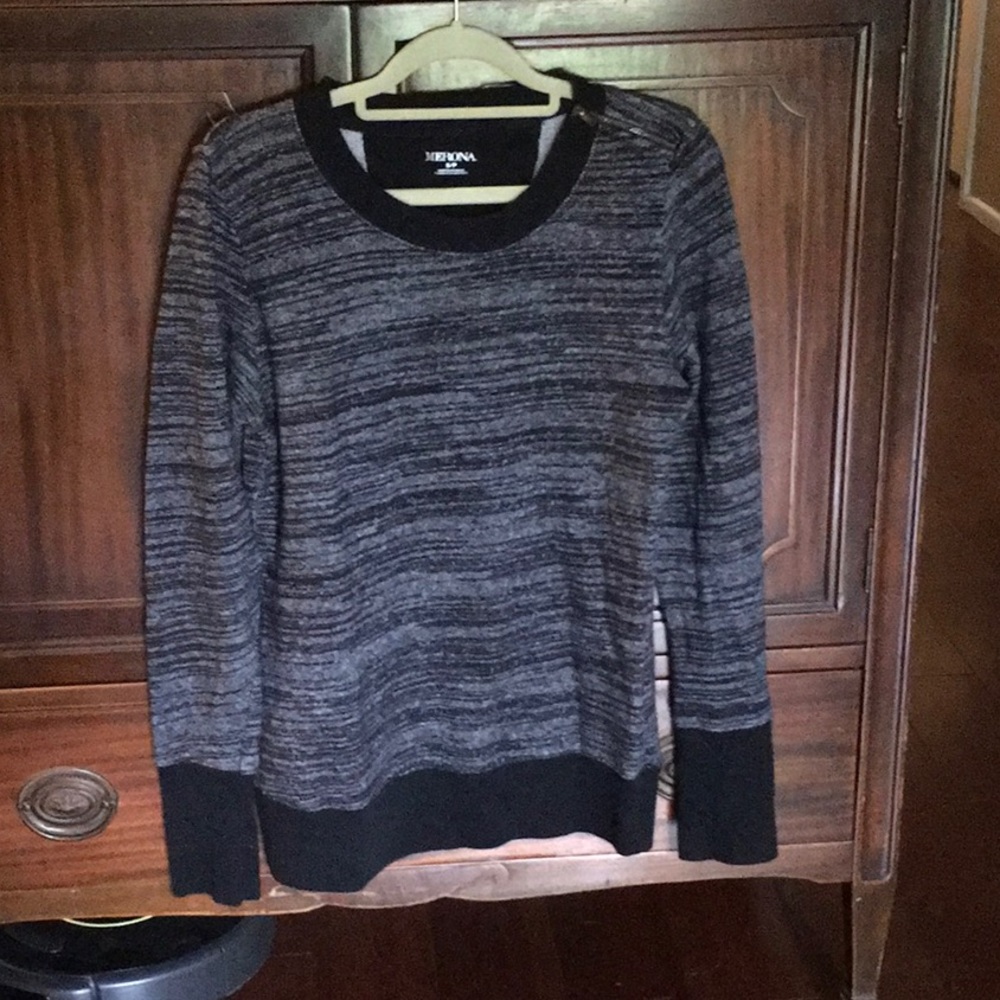 Merona Grey/Black sweater